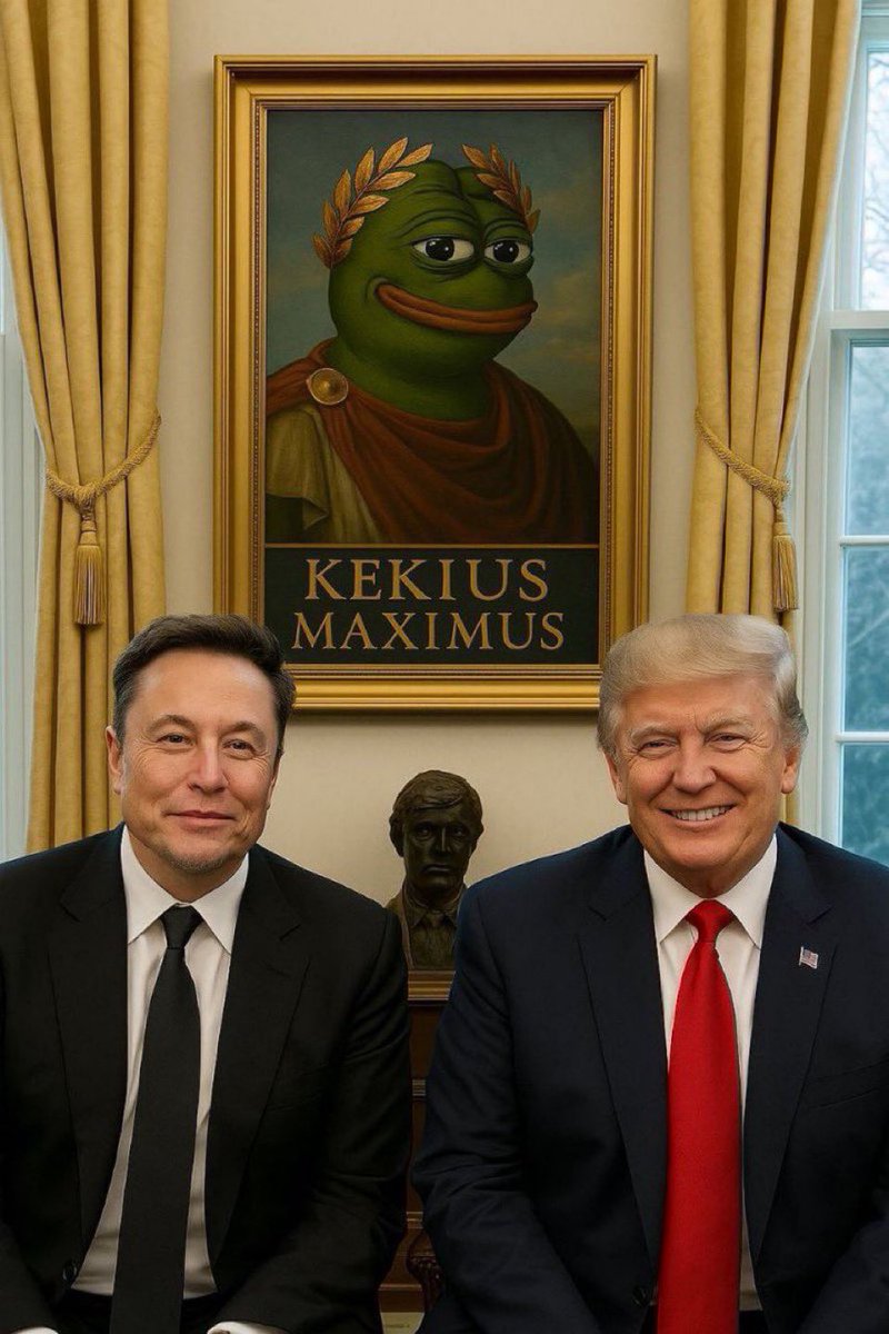 NsyryAkbr66712's tweet photo. @elonmusk #ElonMusk #memecoin #kekius #maximums https://t.co/8IPII2lZJ1