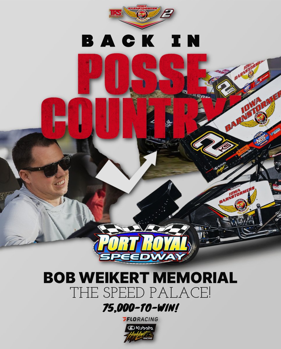 A road trip to Posse Country was in order! <a href="/PortRoyalSpdway/">Port Royal Speedway #SpeedPalace</a> with <a href="/HighLimitRacing/">High Limit Racing</a>. Can't be there!? Watch us all weekend on <a href="/FloRacing/">FloRacing</a>...