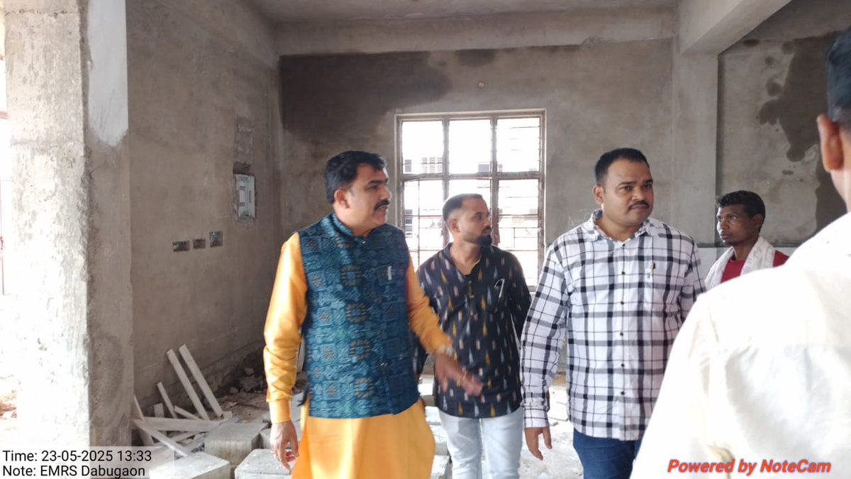 On 23.05.2025,Hon'ble Minister St &amp;SC Development, M&amp;BCW, Shri Nityananda Gond visited the newly built EMRS at Kurupa,Dabugaon,Nabarangpur,reaffirming the Government’s commitment to quality education for tribal children.The visit was held in presence of PA ITDA,DWO &amp; BDO,Dabugaon