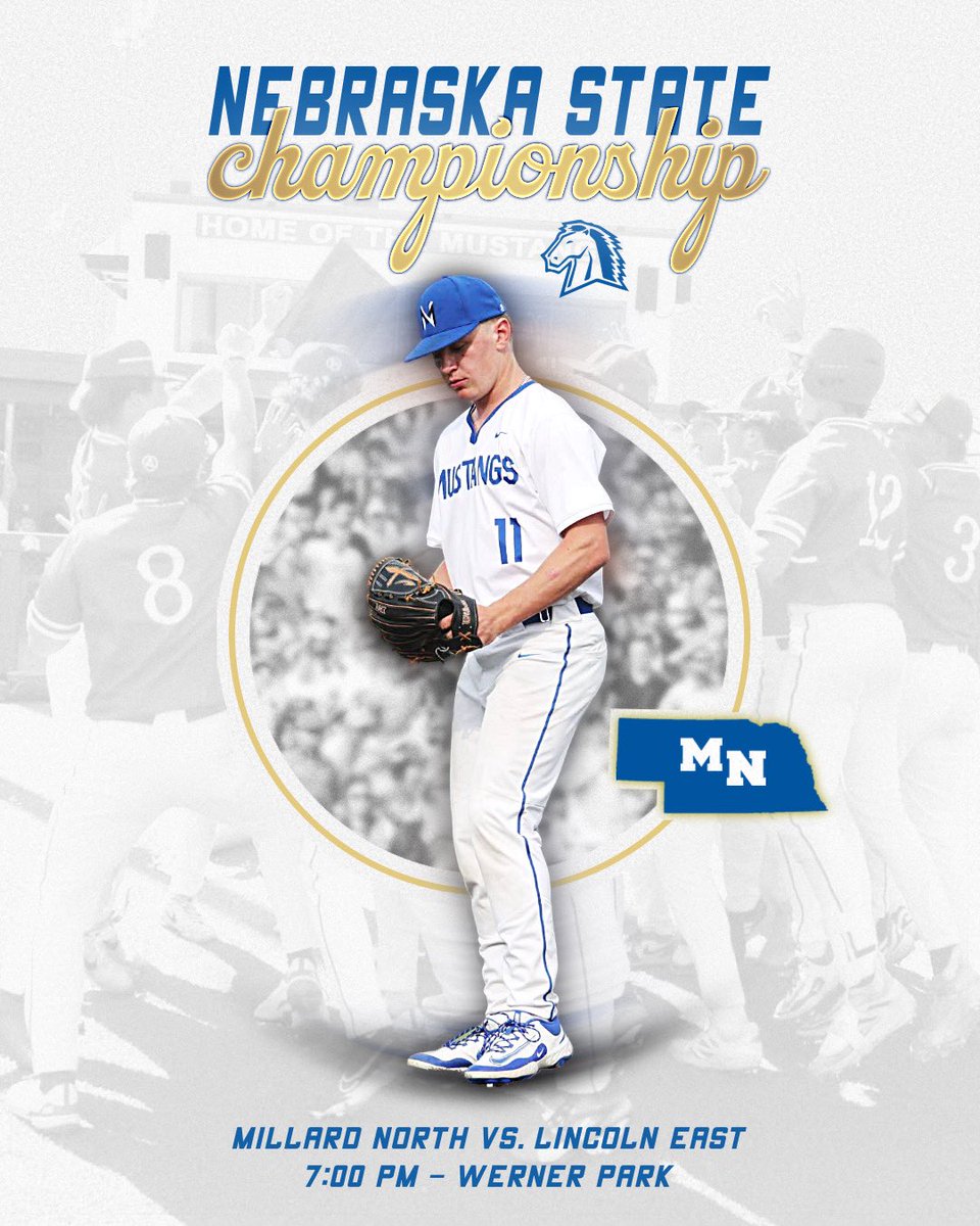 Millard North Baseball (@mnbaseball2023) on Twitter photo GAME DAY
STATE TOURNAMENT
CHAMPIONSHIP
GAME 5
🆚-Lincoln East
🕛-7:00PM
🏟️-Werner Park
🎟️ Ticket information 👉 bit.ly/44tHDLT
#TLC
All Gas No Brakes
<a href="/MNHSActivities/">MNHS Activities</a> GAME DAY
STATE TOURNAMENT
CHAMPIONSHIP
GAME 5
🆚-Lincoln East
🕛-7:00PM
🏟️-Werner Park
🎟️ Ticket information 👉 bit.ly/44tHDLT
#TLC
All Gas No Brakes
<a href="/MNHSActivities/">MNHS Activities</a>