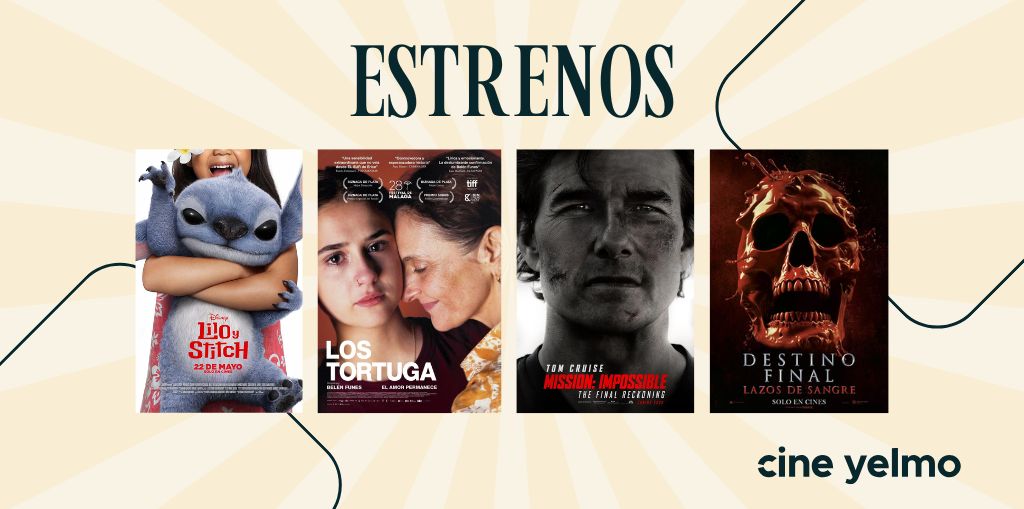 C.C. Vialia Málaga (@ccvialiamalaga) on Twitter photo 🍿 | Finde de #estrenos en
<a href="/CineYelmo/">Cine Yelmo</a>
⭐️ Lilo y Stitch
⭐️ Los Tortuga
⭐️ Misión Imposible: Sentencia Final
⭐️ Destino Final: Lazos de sangre
Compra ya tus entradas aquí 🎟
yelmocines.es/cartelera/mala… 🍿 | Finde de #estrenos en
<a href="/CineYelmo/">Cine Yelmo</a>
⭐️ Lilo y Stitch
⭐️ Los Tortuga
⭐️ Misión Imposible: Sentencia Final
⭐️ Destino Final: Lazos de sangre
Compra ya tus entradas aquí 🎟
yelmocines.es/cartelera/mala…