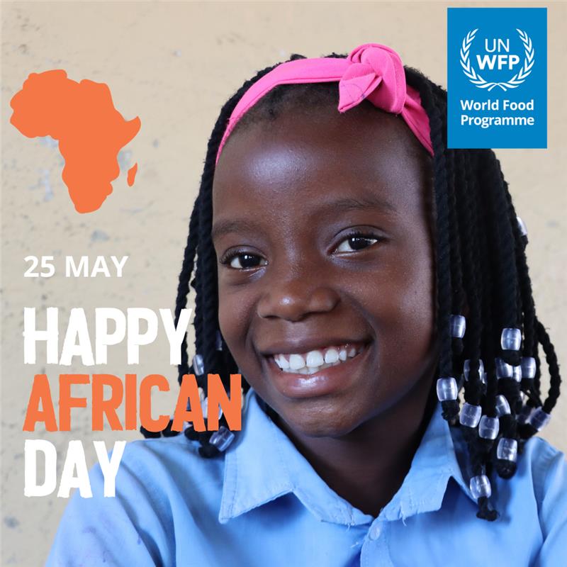 WFP Mozambique (@wfp_mozambique) on Twitter photo 🌍On #AfricaDay, we celebrate the strength, spirit, and limitless potential of the African continent and its people.
At <a href="/wfp_mozambique/">WFP Mozambique</a>, we’re proud to stand with communities, building a future free from hunger through national school feeding and beyond.
🌍🙌🏿🇲🇿✨ 🌍On #AfricaDay, we celebrate the strength, spirit, and limitless potential of the African continent and its people.
At <a href="/wfp_mozambique/">WFP Mozambique</a>, we’re proud to stand with communities, building a future free from hunger through national school feeding and beyond.
🌍🙌🏿🇲🇿✨