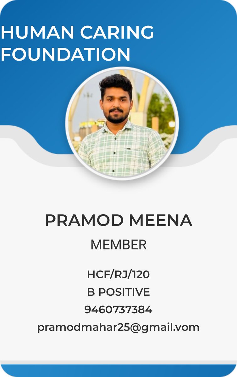 india_hcf's tweet photo. Thank you so much @Pramodmeena25  for joining us .

#HCF_FAMILY का अभिन्न अंग बनने पर आपका स्वागत करते है . आशा करते है आप HCF FAMILY के लिए दिल से काम करोगे. https://t.co/49zHOIff5r