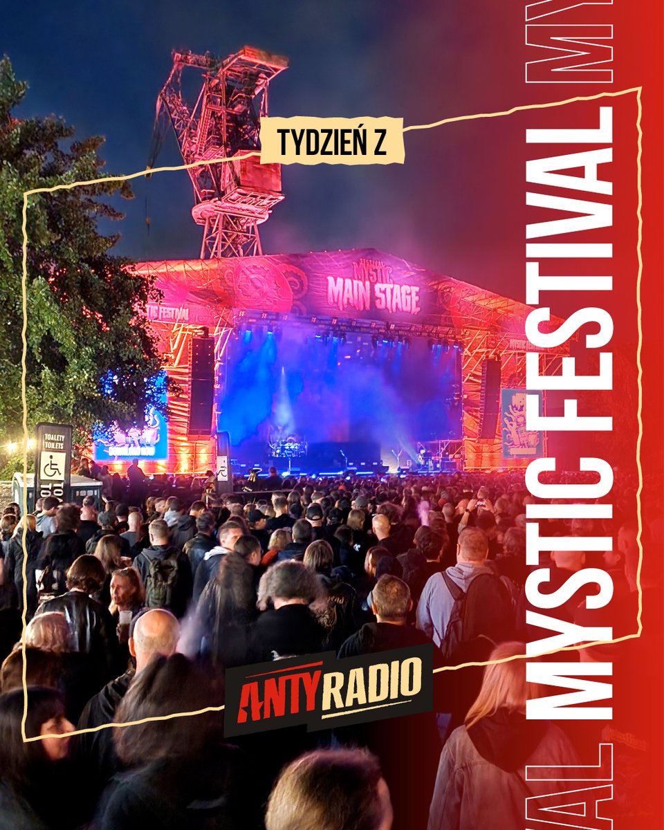 Kto chce się wybrać na Mystic Festival 2025? 🔥

Mamy dla Was karnety ✨ Wystarczy, że będziecie słuchać nas uważnie od poniedziałku i brać udział w specjalnych konkursach na antenie #antyradio 😁