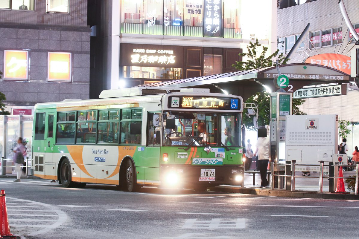 oojima_bus's tweet photo. 都07系統 L-S682(PKG-RA274KAN) https://t.co/FanaMrUSfP