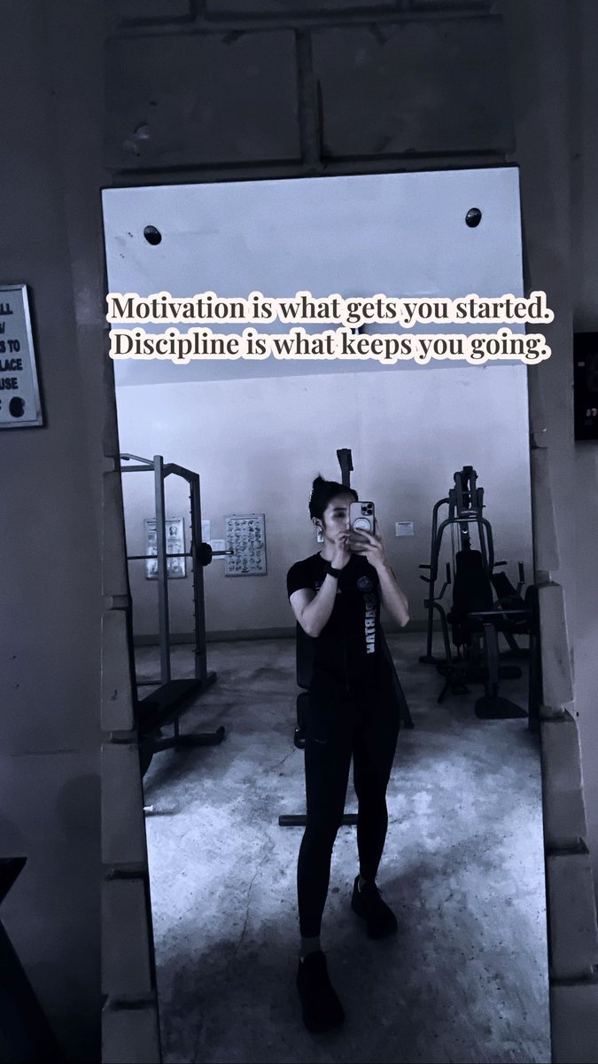 rhanebantayan's tweet photo. Discipline > Motivation https://t.co/mvdOmemolz