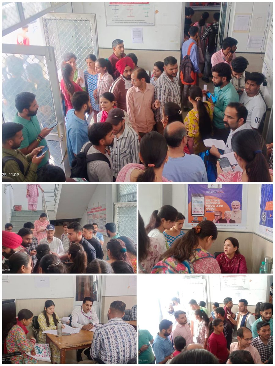 DECCUdhampur's tweet photo. *one dayJob Fair Organized by District Employment &amp; Counselling Centre Udhampur* today on 23.05.2025 https://t.co/sjLVvrpUZt