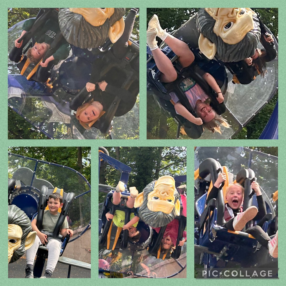 Year 3 &amp; 4 have had the most amazing morning. They are so brave enjoying all the rides. ⁦<a href="/GrangeMissA/">GrangeMissA</a>⁩ ⁦<a href="/GrangeMissBol/">Miss Bolton</a>⁩ ⁦⁦<a href="/GrangeMissWeth/">GrangeMissW</a>⁩