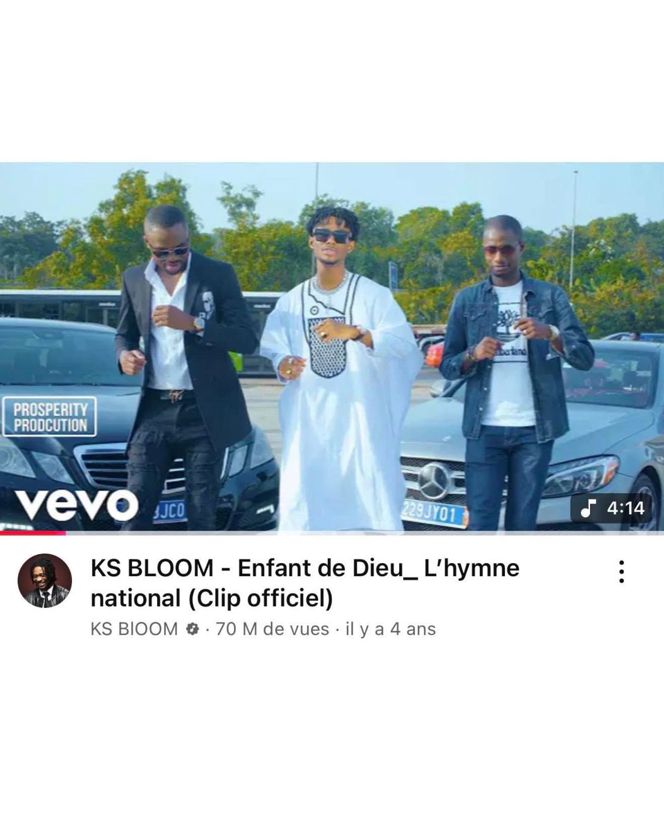 c2cantiques's tweet image. 70 millions de vues pour le clip « Enfant de Dieu » !  

#EnfantDeDieu #70Millions #GospelMusic #Foi