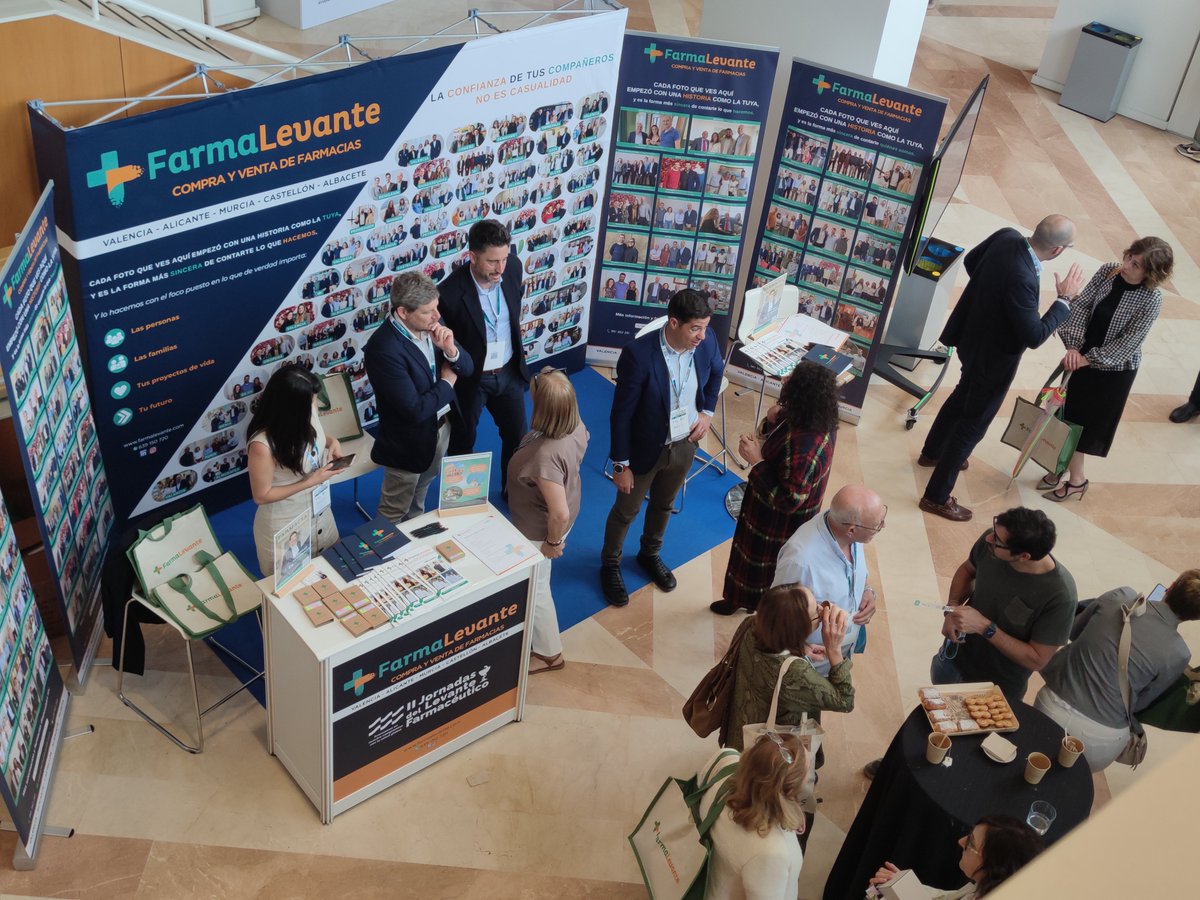 💊 Las II Jornadas del Levante Farmacéutico han reunido a más de 400 personas de hasta 19 provincias durante los días 22 y 23 de mayo.

Tecnología farmacéutica, #InteligenciaArtificial y farmacia comunitaria han sido los protagonistas de las jornadas.

#CongresoAuditorioMurcia