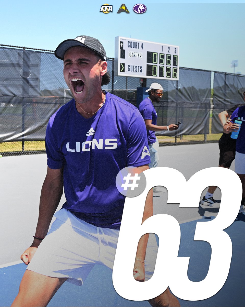 ASUNSports's tweet photo. .@UNATennis finishes the season as apart of the final @ITA_Tennis rankings 😤‼️

#ASUNMTEN https://t.co/d2ZNGixOjl