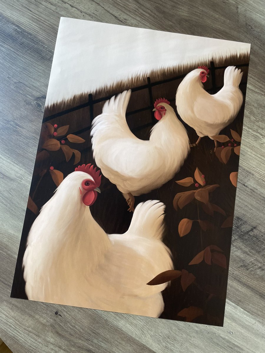 tayaferdinand's tweet image. Received these playful prints that will soon decorate the walls of a children’s room! Bright colours and friendly faces — meet these charming little chickens, ready to bring joy🐣
Which one do you like the most? 👇