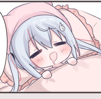 この後大変な目に合うとも知らずに可愛くスヤしてる子 