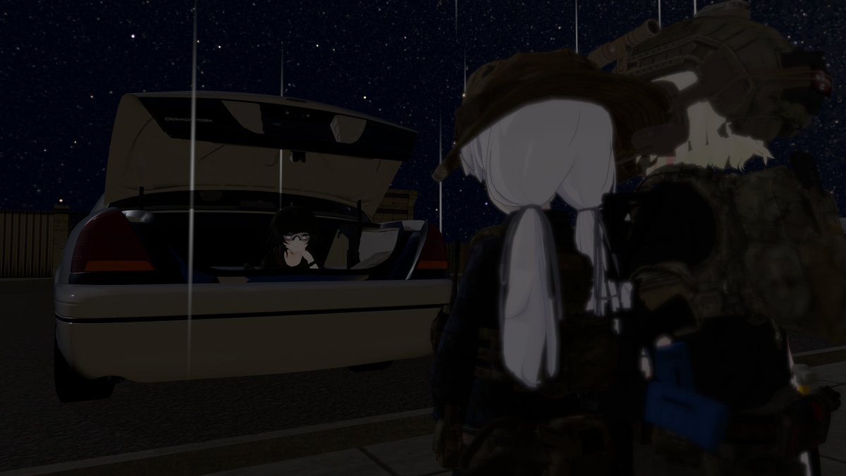 Pr0be_9's tweet photo. #VRChat rest inside the trunk https://t.co/86X9fBnUa5
