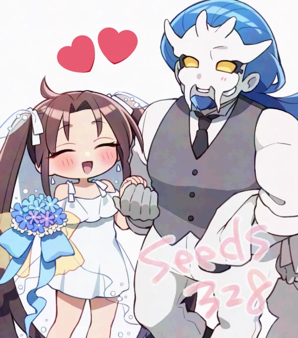 グッズ用の絵できた!!かわいすぎ!!