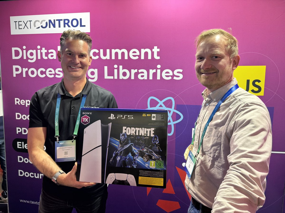 Text Control tweet media