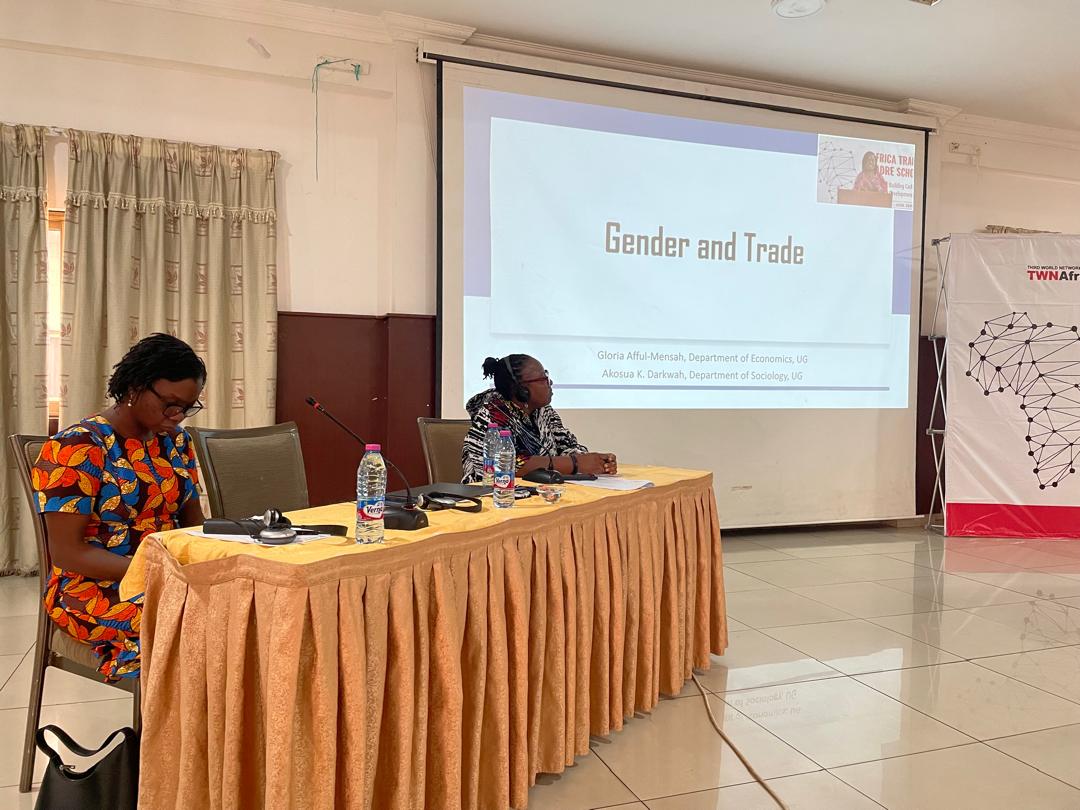 Jour 5 
Deuxième intervention du jour. Approche Genre sur le développement social de l'impact de la ZLECAF