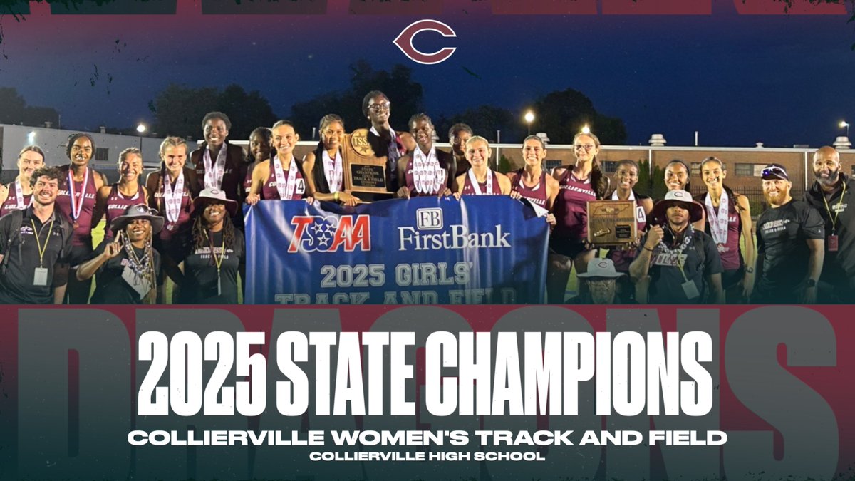 ICYMI:  COLLIERVILLE TRACK AND FIELD WINS ANOTHER STATE CHAMPIONSHIP BY DOING IT THE RIGHT WAY
📰 gochsdragonsgo.com/news/102700

#GoDragonsGo