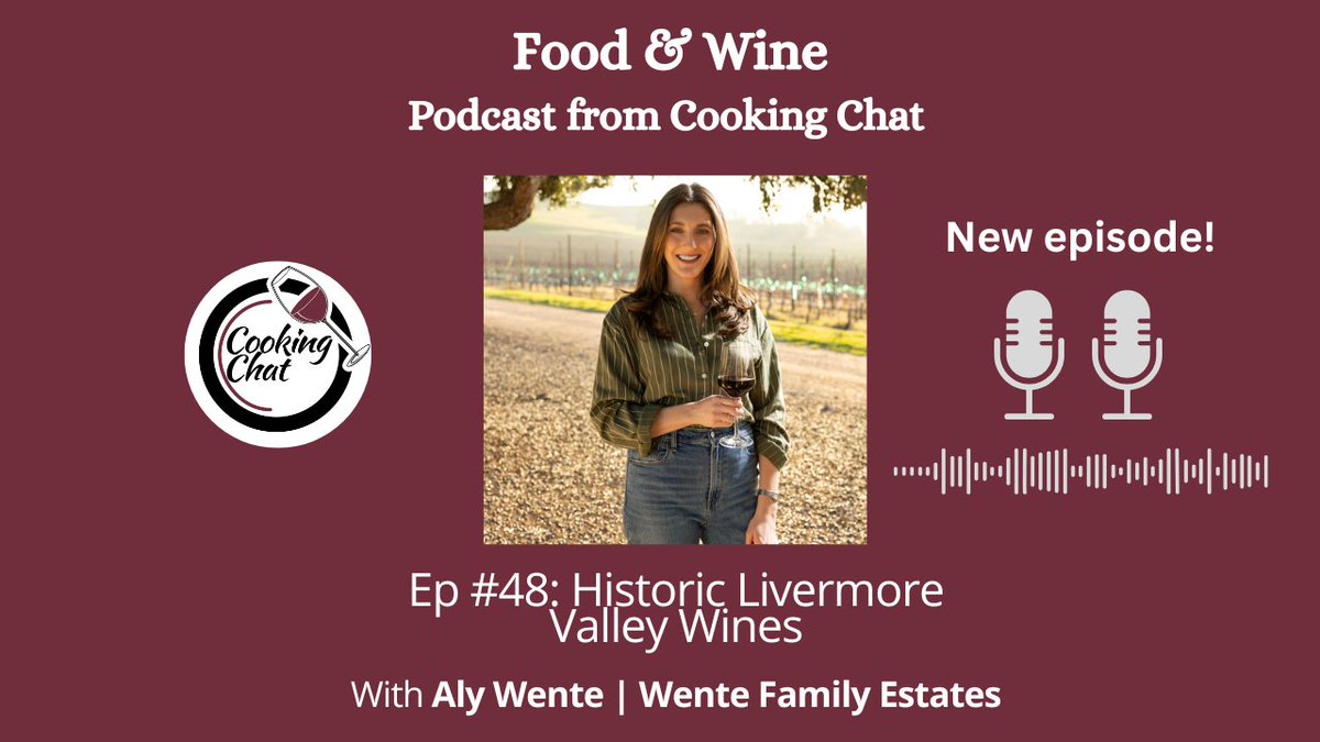 We enjoyed talking with Aly Wente, from <a href="/Wente/">Wente Vineyards</a> Family Estates, for our latest #podcast episode!

Learn more about the oldest continuously operating family-owned winery in the US, and find out what grapes are being featured in #LivermoreValley. #wine 

youtu.be/JV935VjUBJE