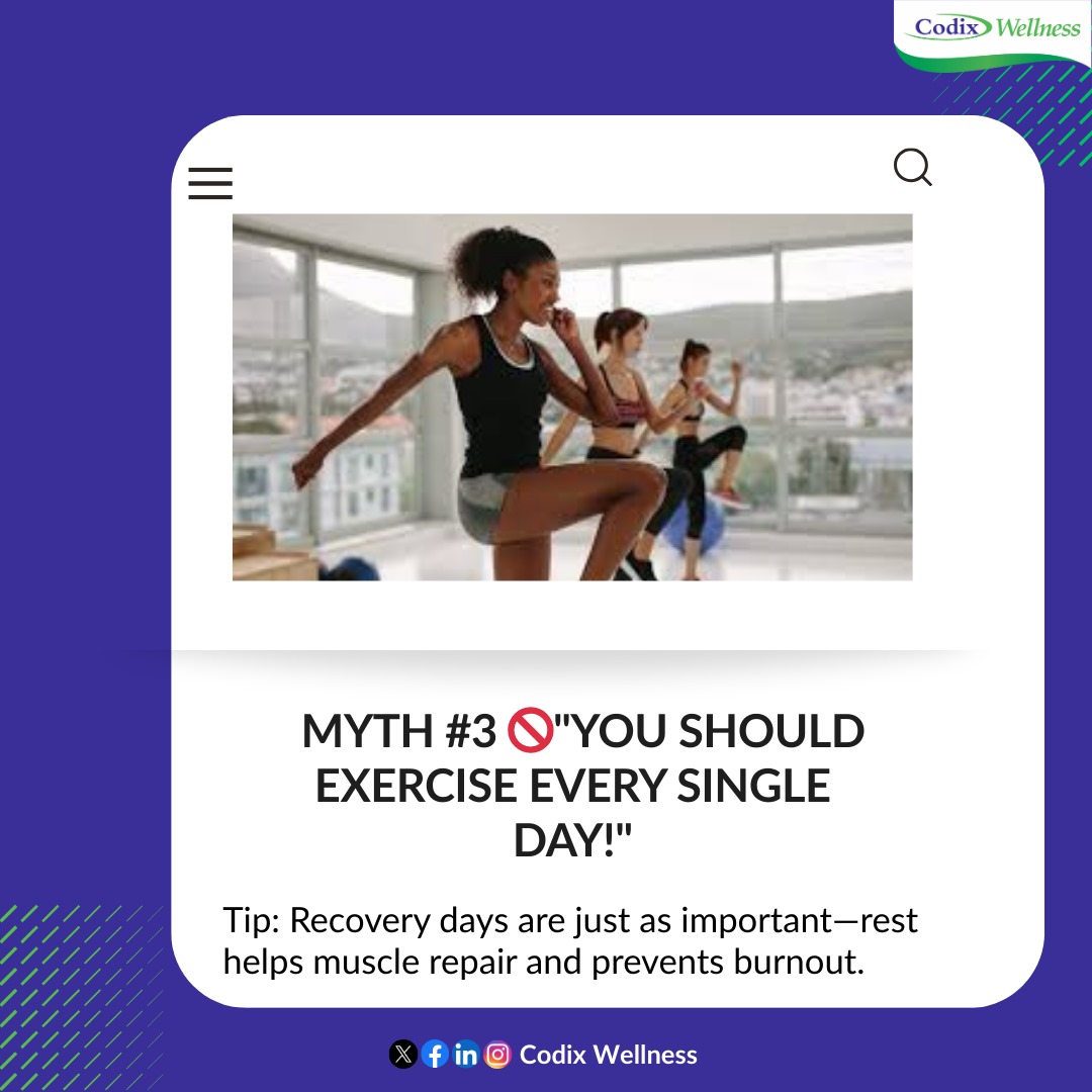Healthy myths VS Real tips

#healthymyths #realtips #tgif #codixwellness