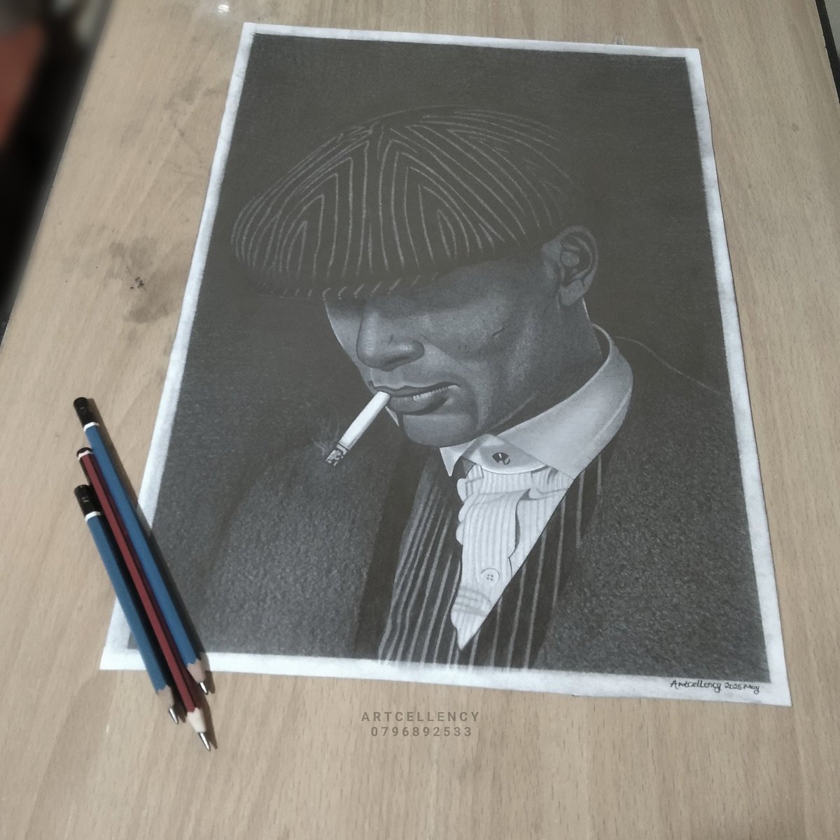 artdehnow's tweet photo. Latest artwork of Thomas Shelby.
#PeakyBlinders #ThomasShelbyArt #Artcellency https://t.co/aKP87Cej1G