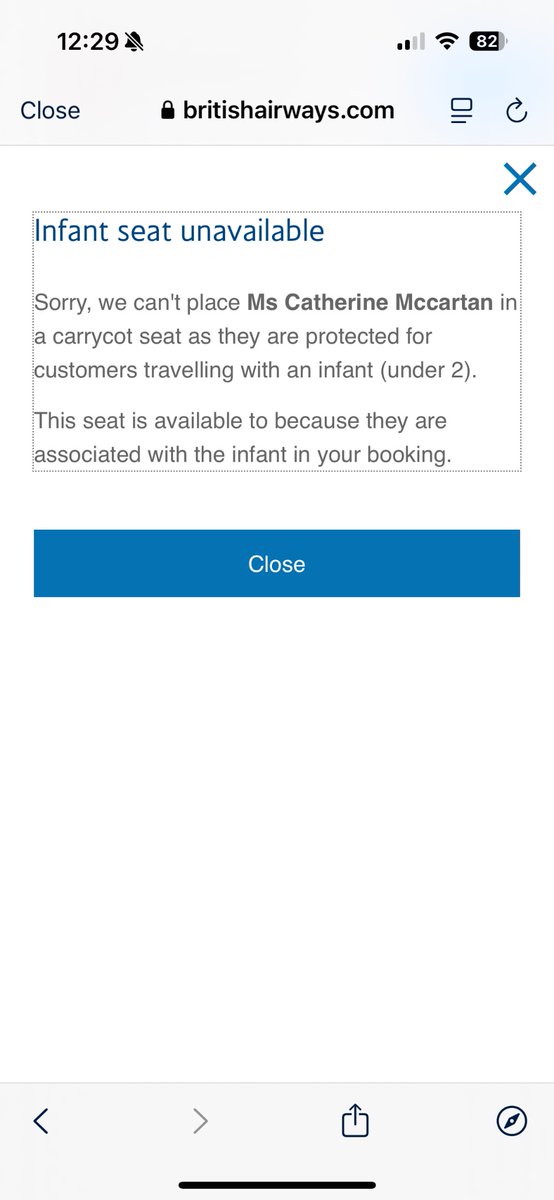 catherinehmcc's tweet photo. @British_Airways is there I can book one of these window seats? I'm never able to before the check-in opens, and yet every time it's not an infant in that seat but another adult. I'm a silver member, so can book months in advance. How do I get access to the seat? https://t.co/xiwCD35arW