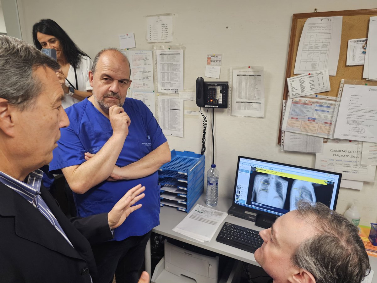 Generalitat (@generalitat) on Twitter photo 🏥🖥 <a href="/GVAsanitat/">GVA Sanitat</a> implanta la #IA per a la lectura de radiografies d'ossos i tòraxs 🩻
📍 En urgències hospitalàries i centres de primària 🩺 de Castelló
🔝 Primera província de la Comunitat Valenciana a disposar d'esta ferramenta en tots els seus departaments de salut
🔎 🏥🖥 <a href="/GVAsanitat/">GVA Sanitat</a> implanta la #IA per a la lectura de radiografies d'ossos i tòraxs 🩻
📍 En urgències hospitalàries i centres de primària 🩺 de Castelló
🔝 Primera província de la Comunitat Valenciana a disposar d'esta ferramenta en tots els seus departaments de salut
🔎
