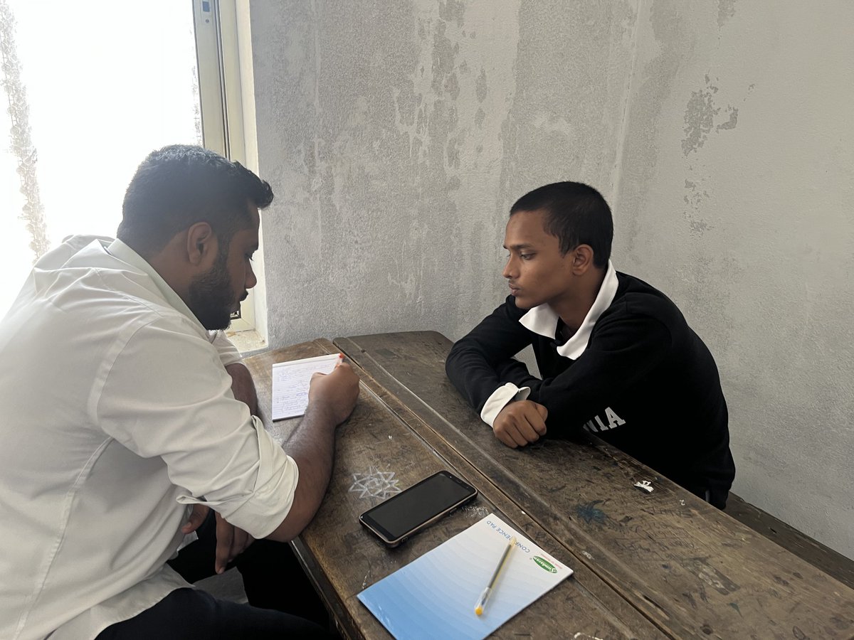 siomsz's tweet photo. SIO Kolhapur successfully organised a free career guidance seminar at Nehru High School, Dasara Chowk (Muslim Boarding), Kolhapur. Approximately 20-25 students attended the session, which featured one-on-one career counselling.
#CareerCounselling https://t.co/sX79fXHnoS
