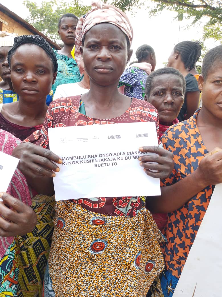 Dans le cadre du Programme National de Développement Agricole (PNDA), une activité de sensibilisation sur l’exploitation et les abus sexuels a été organisée  dans plusieurs villages de Mbombo kakula, cingeja et cikunguku.

<a href="/BM_Afrique/">Banque mondiale AFR</a> 
<a href="/PNDA_RDC/">PROGRAMME NATIONAL DE DEVELOPPEMENT AGRICOLE</a>