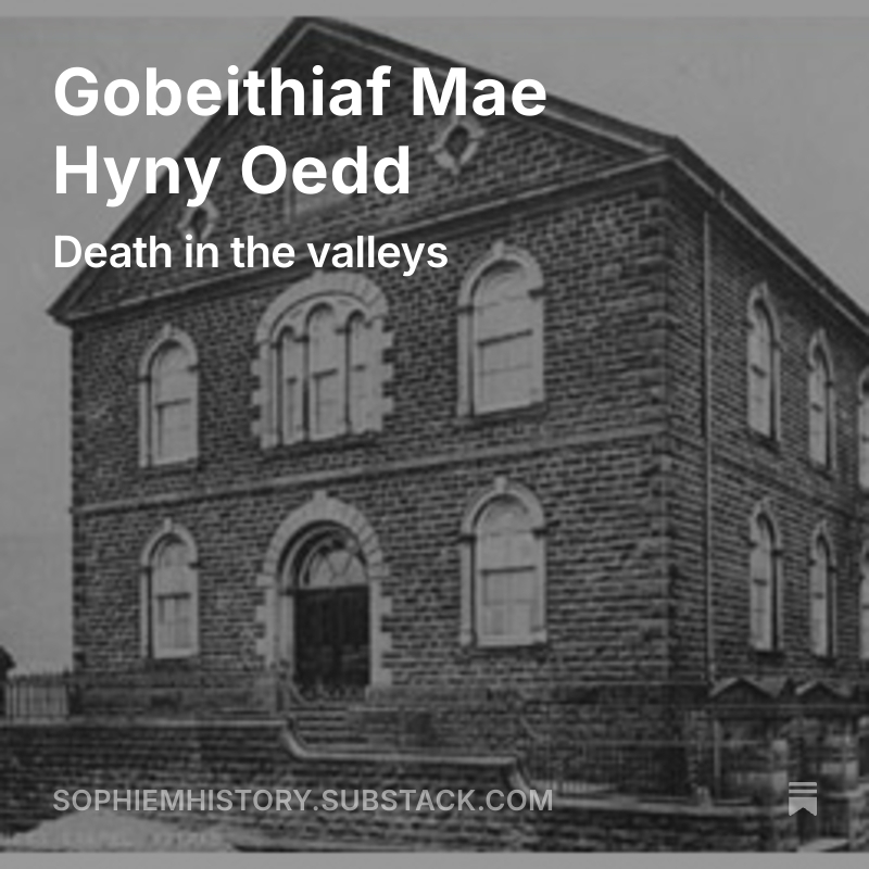 This week's Friday Murder is about a community choosing to ignore a terrible crime in the Rhondda in 1862.

sophiemhistory.substack.com/p/gobeithiaf-m…