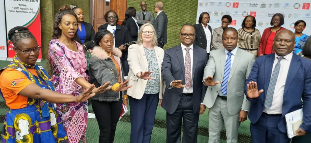 UN Zambia (@unzambia) on Twitter photo A fulfilling day as <a href="/UNFPAZambia/">UNFPA Zambia</a>, <a href="/UNDPZambia/">UNDP Zambia</a>, @ IomZambia & <a href="/UNESCO/">UNESCO 🏛️ #Education #Sciences #Culture 🇺🇳</a> in Zambia join Govt of 🇿🇲 in launch of #SpotlightEndViolence in #Zambia, funded by <a href="/IrelandinZambia/">Irish Embassy Lusaka</a>. This groundbreaking partnership will help end violence against #women & girls. A fulfilling day as <a href="/UNFPAZambia/">UNFPA Zambia</a>, <a href="/UNDPZambia/">UNDP Zambia</a>, @ IomZambia & <a href="/UNESCO/">UNESCO 🏛️ #Education #Sciences #Culture 🇺🇳</a> in Zambia join Govt of 🇿🇲 in launch of #SpotlightEndViolence in #Zambia, funded by <a href="/IrelandinZambia/">Irish Embassy Lusaka</a>. This groundbreaking partnership will help end violence against #women & girls.