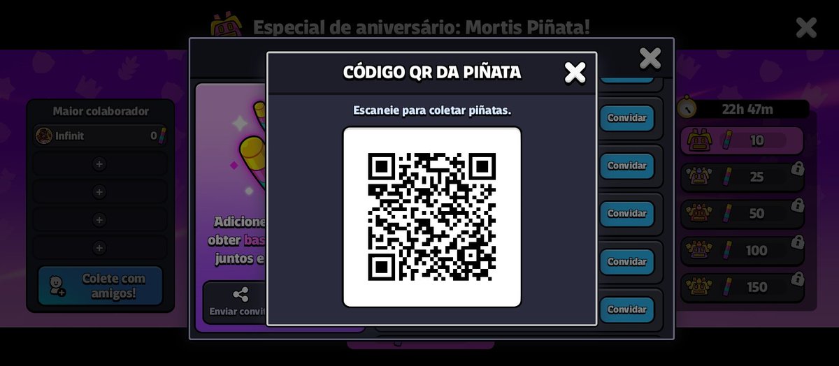 InfinitXD7's tweet photo. Vamos finalizar esse evento da pinhata no squad Buster.
#squadbusters https://t.co/xaiAj6hxH6