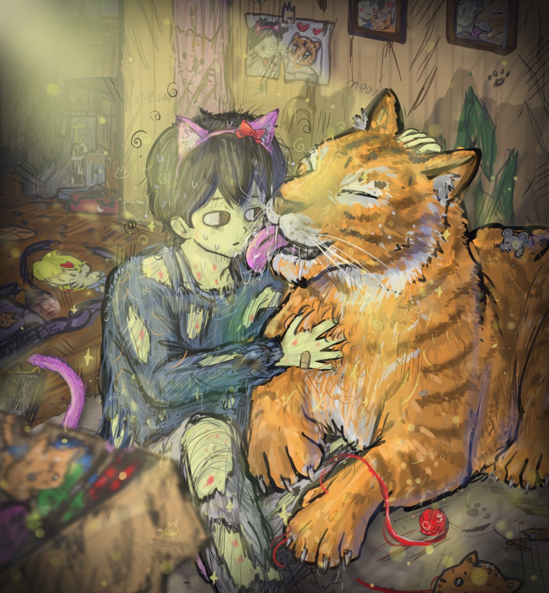 LinYue35632's tweet photo. The very very very big cat ! ! https://t.co/vjS5LxAaJQ