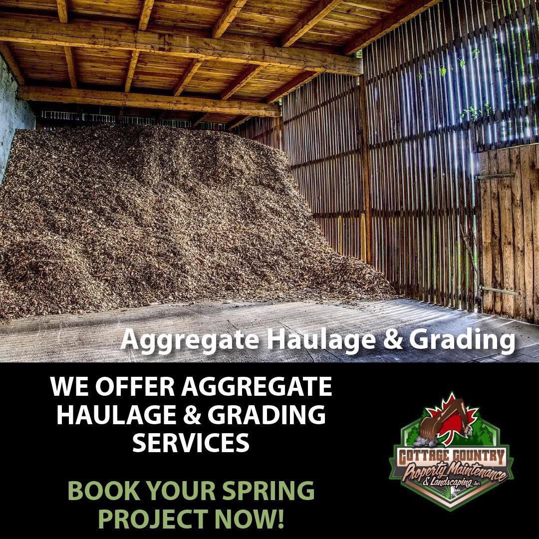 ccpml_inc's tweet photo. AGGREGATE HAULAGE & GRADING
Aggregate Haulage & Grading - Delivery and Installation of gravel, topsoil, mulch, etc
Reach Out For Your Free Estimate!
π Book your summer project now! cottage_country@hotmail.com
#Muskoka #MuskokaLandscaping #MuskokaSnowRemoval #MuskokaGrading https://t.co/22A8Pqa05q