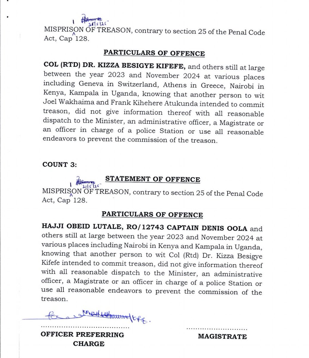 WANYERA (@simonwanyera_) on Twitter photo This amended charge sheet is vague & the case has become too difficult for them to manage. They lack concrete evidence & are merely tormenting our leaders. #Free Dr <a href="/kizzabesigye1/">Kifefe Kizza-Besigye</a> #FreeAllPoliticalPrisonersInUganda This amended charge sheet is vague & the case has become too difficult for them to manage. They lack concrete evidence & are merely tormenting our leaders. #Free Dr <a href="/kizzabesigye1/">Kifefe Kizza-Besigye</a> #FreeAllPoliticalPrisonersInUganda