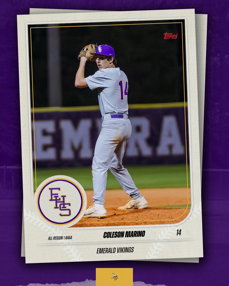 EHSVikingBSBL's tweet photo. Congratulations to our all region selections

Finn Howard, Beau Hite and Coleson Marino

Varsity Baseball Individual Awards-

Team MVP- Finn Howard 
Offensive MVP-Aaron Polly 
Defensive MVP- Eli Swancey
Viking Leadership Award- Tucker Meredith 
Academic Award- Beau Hite https://t.co/wkpXdz0GOy