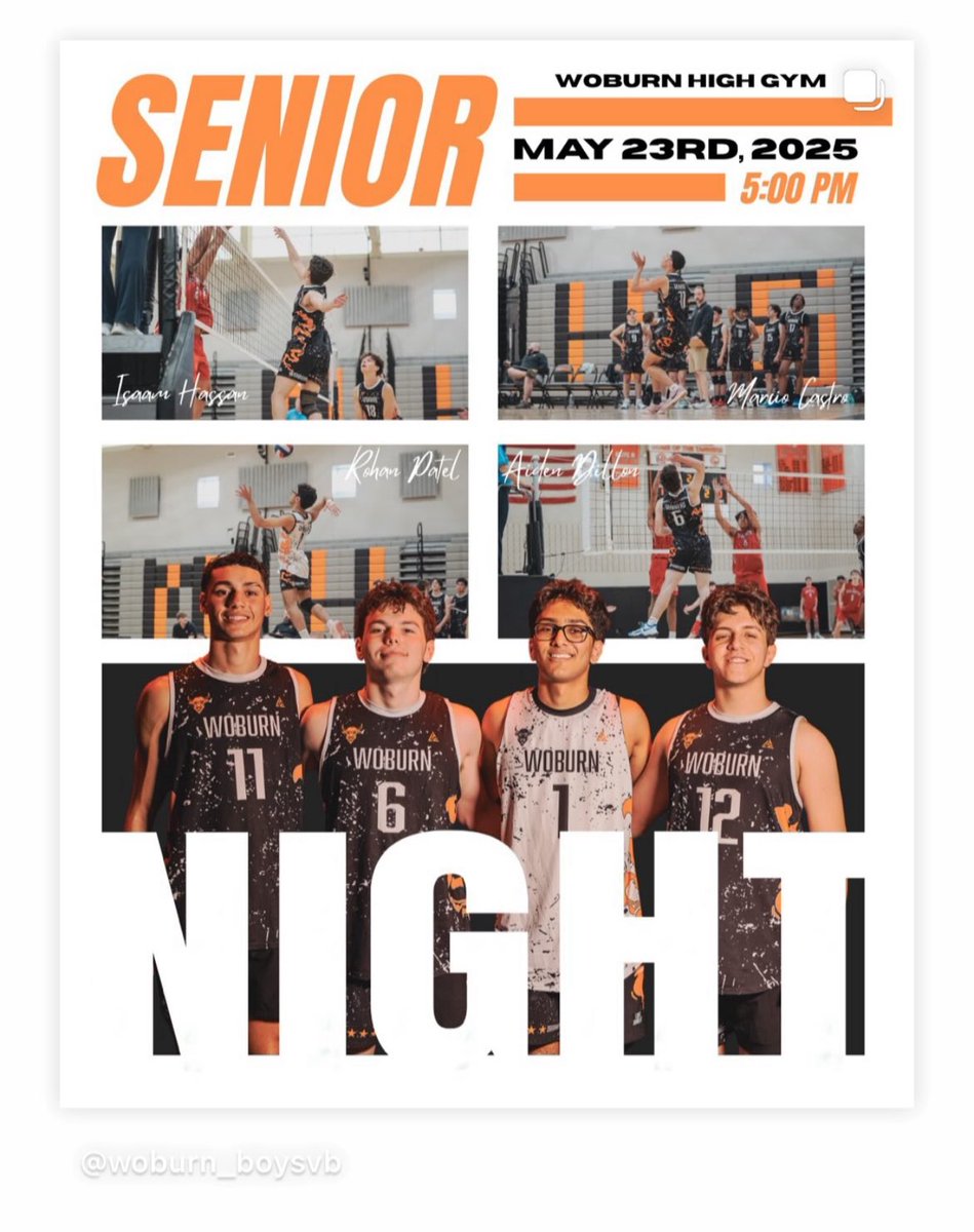Senior night this afternoon!!!