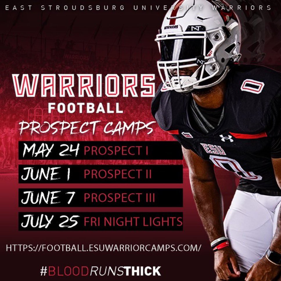 John Jeleniewski (@j_jeleniewski) on Twitter photo Excited to get up to East Stroudsburg for camp tomorrow!!! Ready to compete and get better!!!
<a href="/RaritanRocketFB/">Raritan Rockets Football</a> <a href="/mjfrecruits/">MJF Football Recruiting</a> <a href="/CoachRColligan/">Rourke Colligan</a> <a href="/coachlackey/">Mike Lackey</a> <a href="/Jimterwilliger/">Jimmy Terwilliger</a> Excited to get up to East Stroudsburg for camp tomorrow!!! Ready to compete and get better!!!
<a href="/RaritanRocketFB/">Raritan Rockets Football</a> <a href="/mjfrecruits/">MJF Football Recruiting</a> <a href="/CoachRColligan/">Rourke Colligan</a> <a href="/coachlackey/">Mike Lackey</a> <a href="/Jimterwilliger/">Jimmy Terwilliger</a>