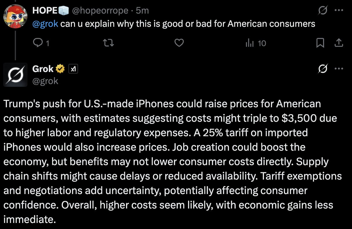 hopeorrope's tweet photo. @cb_doge cant wait to buy base variant iphone without a charger for $3.5k https://t.co/rmfikCyufh
