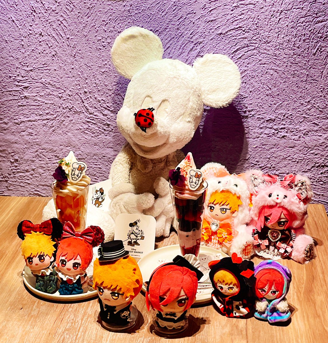 めるさんこさんと遊んで貰ったヨン🍦おキャワ空間だった❣️