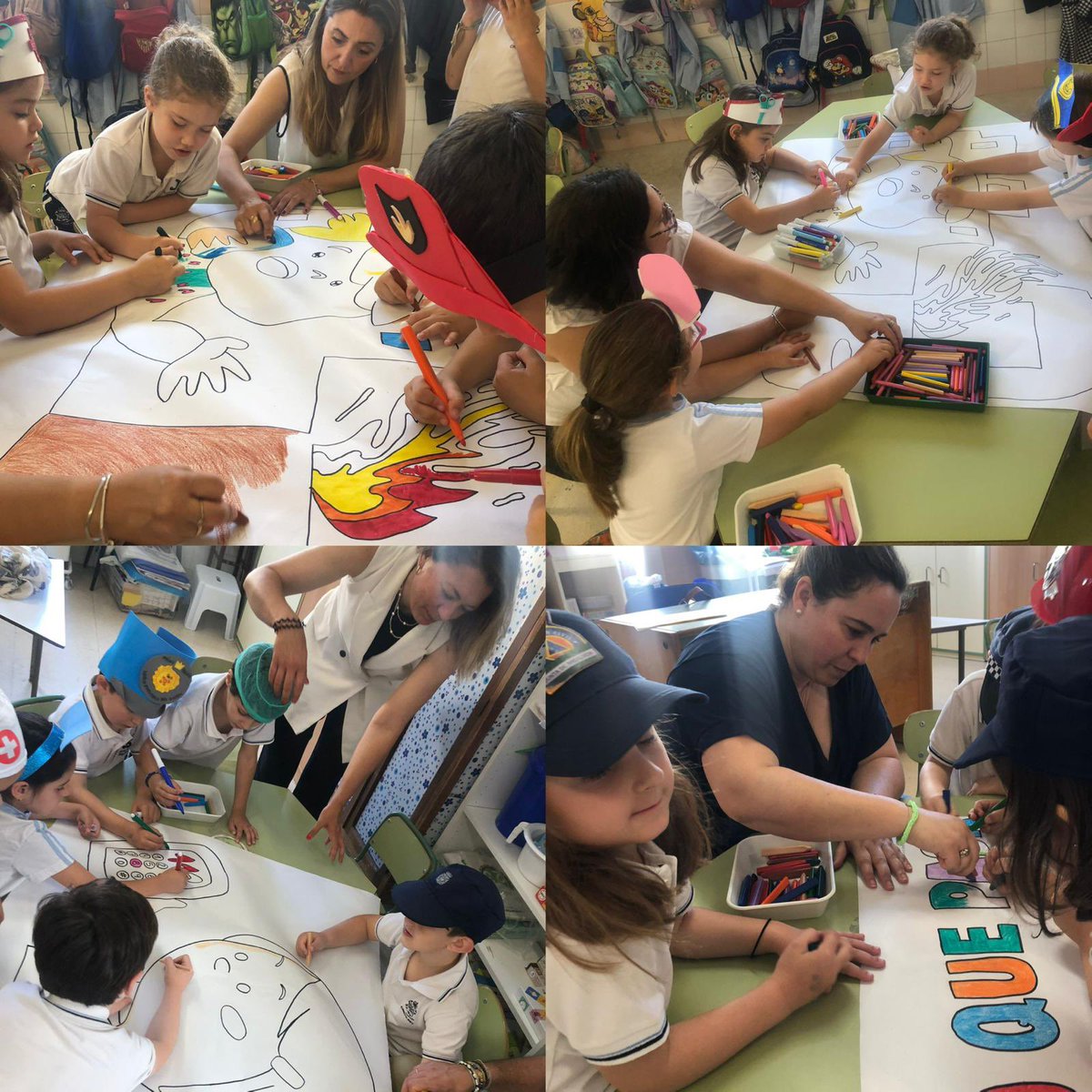Hoy hemos recibido con alegría a las familias de Infantil y, trabajando en equipo, hemos elaborado el Plan de Actuación ante situaciones de emergencia, cumpliendo así con uno de los objetivos planteados al inicio del proyecto. Todo listo para la exhibición del próximo martes🚑🏥