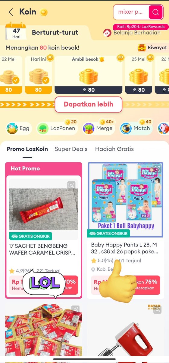 lutoyaaaaa's tweet image. Bismillah.. yuk yang mau titip checkout lazada, harga dibawah pasaran karna pakai koin.. pampers,kopi,sabun,sampo dll. Nanya2 dulu boleh bgt.. payment gopay dana spay seabank. Amanah ya 🫰 #zonauang️ #zonajajanᅠᅠᅠ #titip #lazada