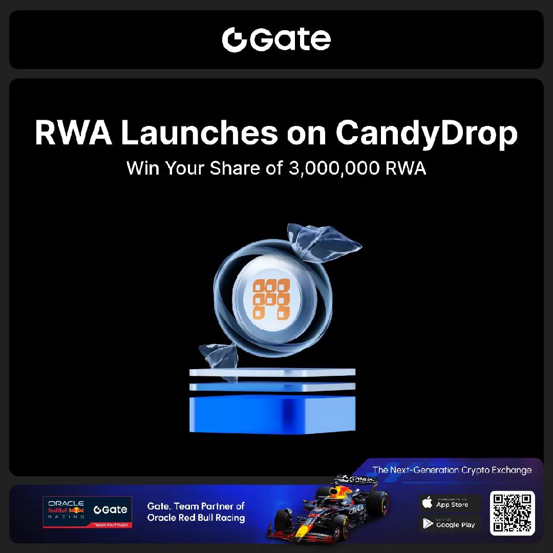 CryptoEarning80's tweet photo. 🍬 Gate CandyDrop Launches Allo (RWA) Airdrop Event: Prize Pool Up to 3,000,000 $RWA
▶ RWA futures trading volume reaches 1,000 USDT to share the prize pool. The event is open to both old and new users
👉 Event Link: https://t.co/hrwBH9Z0Y3 https://t.co/OaYvJNVV9n