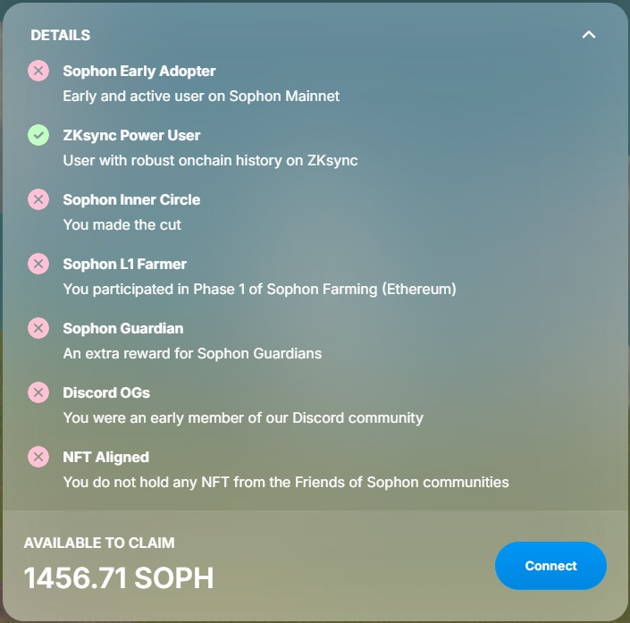Crypto_Yaguar's tweet photo. Jest szansa, że za aktywność na ZkSync otrzymacie tokeny od Sophon!🪂

Udało mi się zdobyć status "Power User", a brałem udział głównie w ZkIgnite.

📅Odbiór 28.05, listing ogłoszony na OKX i Binance.

Sprawdźcie, czy też macie coś do odebrania: 
👉https://t.co/9Z1jsWu6QP https://t.co/gGwbetZzui