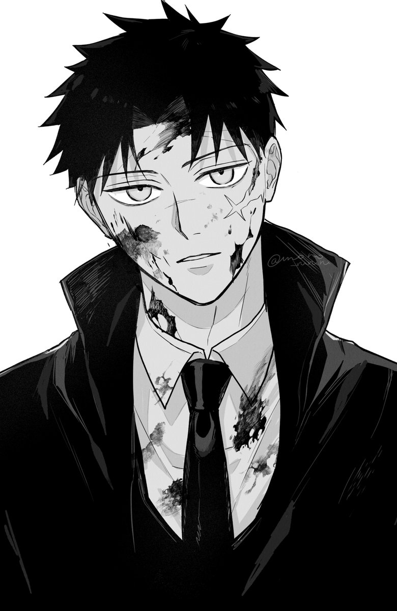 mono_rururu's tweet photo. ※返り血 https://t.co/8IawWnU2B2
