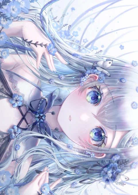 #クリエイター様の中に青の作品をお持ちの方はいらっしゃいませんか 一番青いのがこれですね 