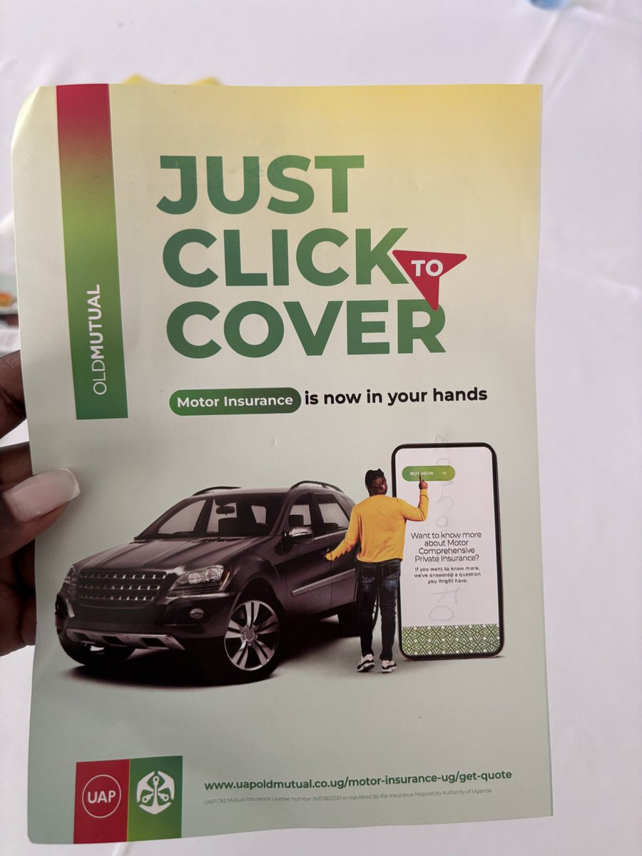 Shifframarvins1's tweet photo. Did you know you can now buy, renew, and manage your Travel and Motor Comprehensive Insurance, all online?
No queues. Just a few clicks via @UAPOldMutualUg’s platform.
Motor: https://t.co/AzZBU6Au3G
Travel: https://t.co/XfvRSUHxgJ
#JustClickToCover #TutambuleFfena https://t.co/frsarPbOFl