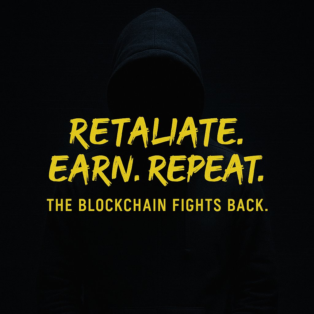 BlockTheChainNL's tweet photo. This isn’t an audit tool. It’s a retaliation engine.

🧨 $BTCN powers autonomous strikes against scams, tax traps, and honeypots.

You don’t warn. You strike.

Retaliate. Earn. Repeat.

#BlockTheChain #BTCN #DeFiRevenge #RaaS #CryptoSecurity https://t.co/RZIis61C6D