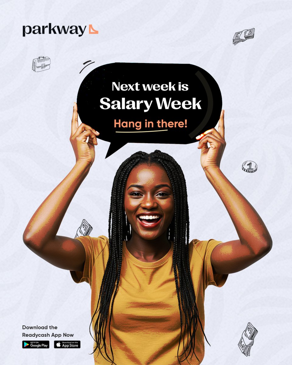 It's the weekend but if Monday comes too soon, we know it's the salary week.😉😂 

.
.

#parkwaywallet #TGIFmood #friday