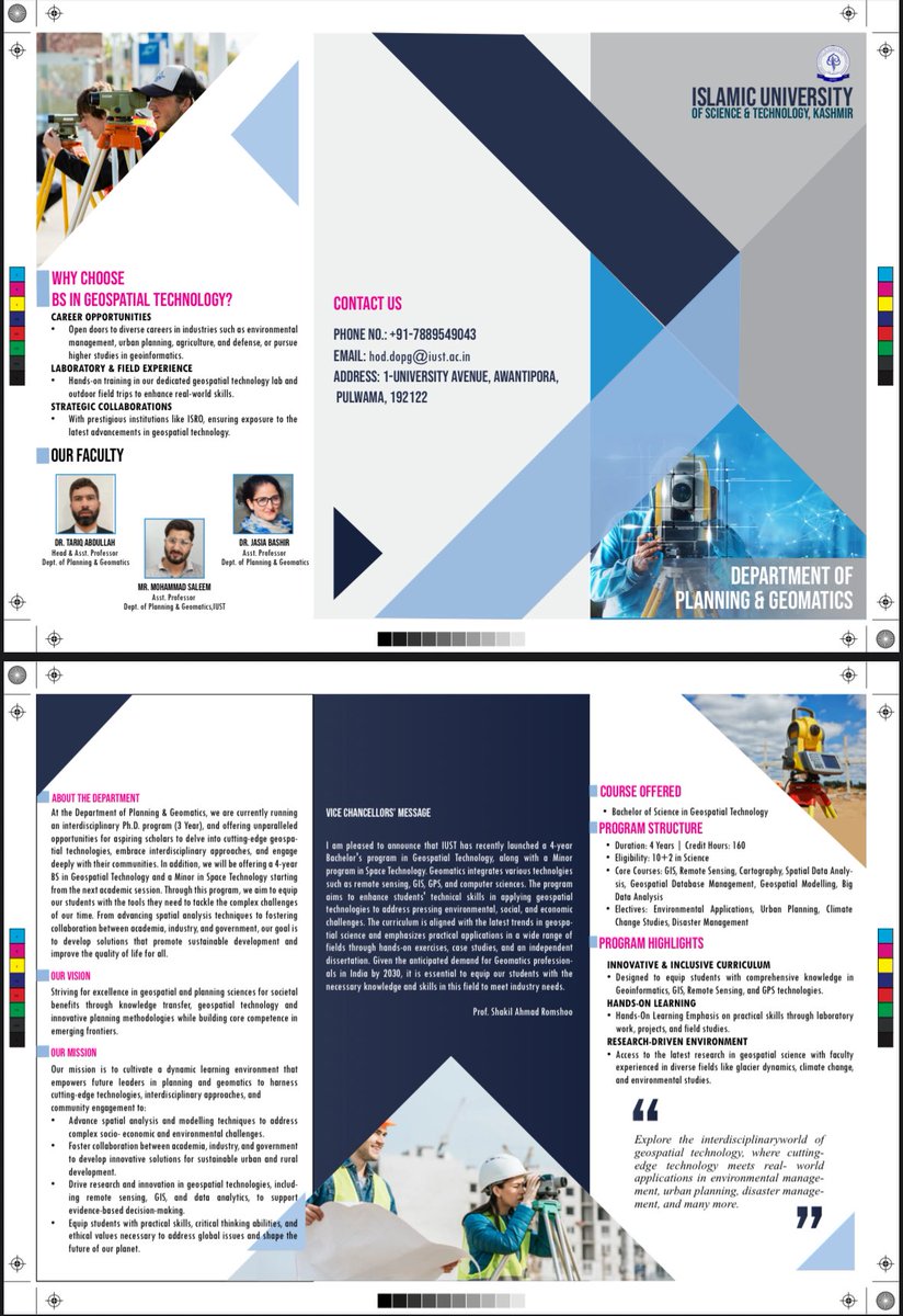 Department of Geomatics tweet media